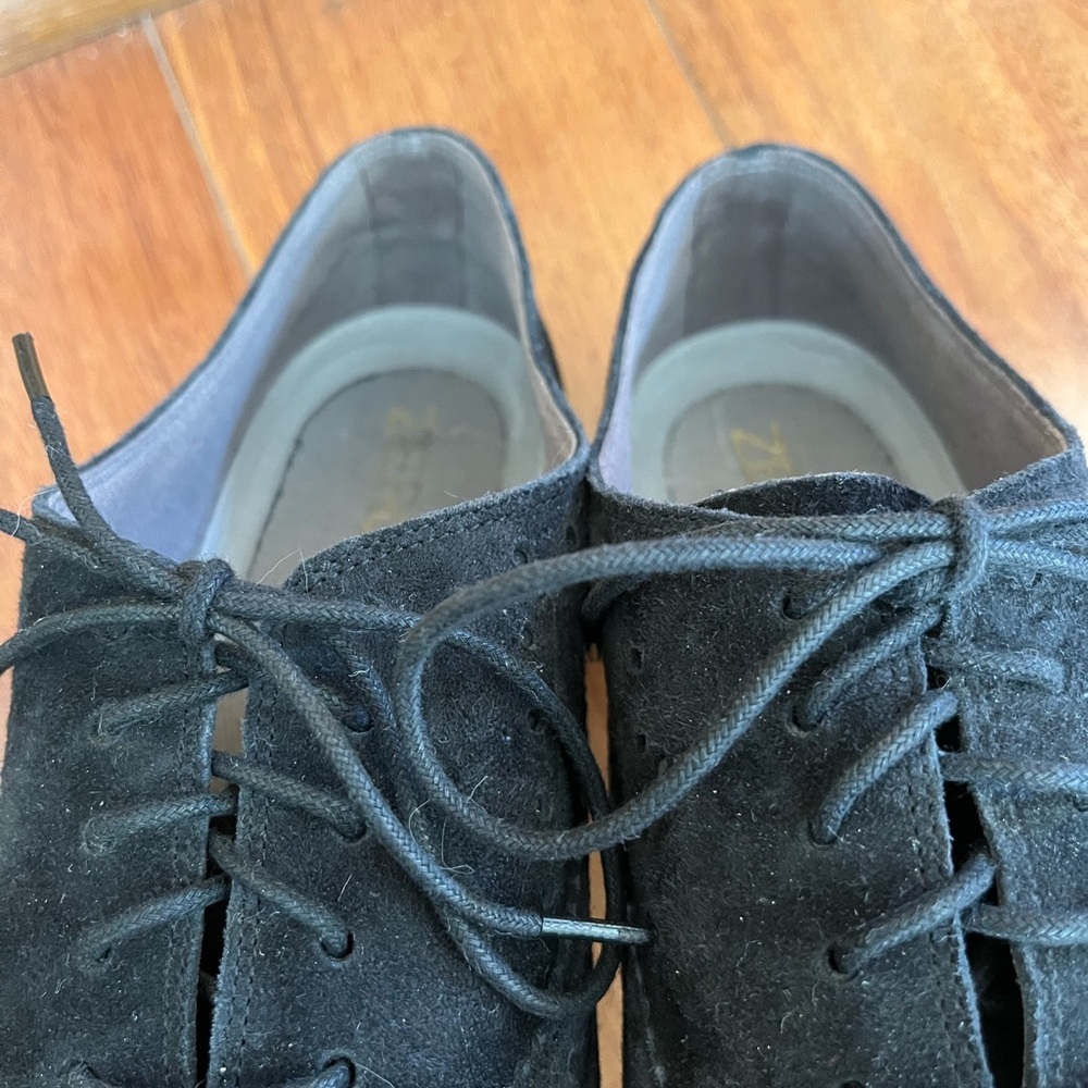 Cole Haan Zerogrand Black WingTip Oxfords Sneakers Women Size 9.5 B - Picture 8 of 11